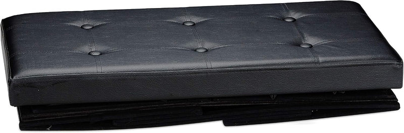 Folding Storage Ottoman Foldaway Seat with 6