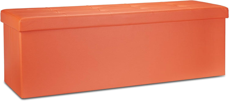 Folding Storage Ottoman Xl
