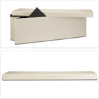 Folding Storage Ottoman Xl