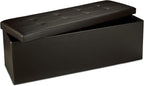 Folding Storage Ottoman Xl