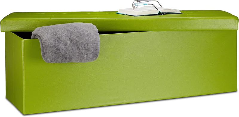 Folding Storage Ottoman Xl