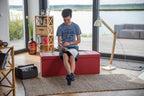 Folding Storage Ottoman Xl 38 X 114CM