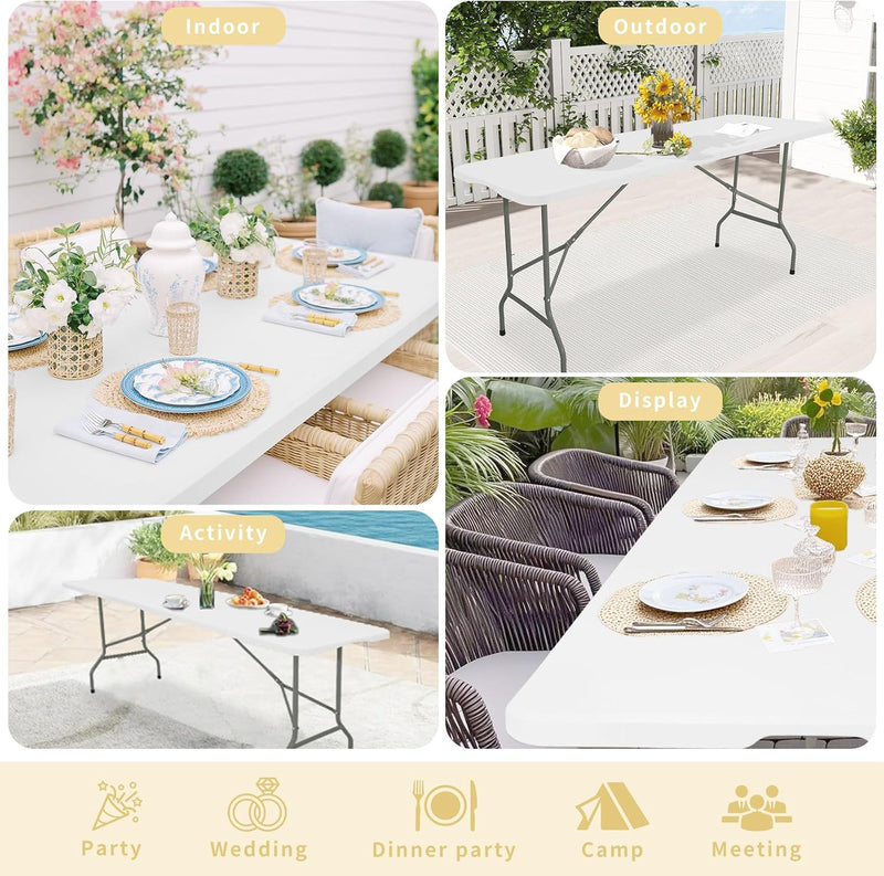 Folding Table 8FT Camping