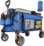 Folding Trolley Cart 200L Collapsible Wagon 330 Lbs