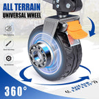Folding Trolley Cart 200L Collapsible Wagon 330 Lbs