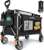 Folding Trolley Cart 200L Collapsible Wagon 330 Lbs