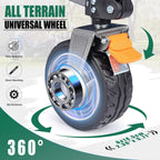 Folding Trolley Cart 200L Collapsible Wagon 330 Lbs