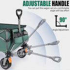 Folding Trolley Cart 200L Collapsible Wagon 330 Lbs