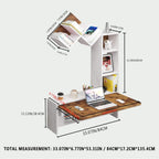 Folding Wall Mounted Drop Leaf Table Foldable Desk