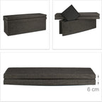 Folding Xl Storage Ottoman with Seat Back 73