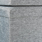Folding Xl Storage Ottoman with Seat Back 73