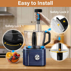 Food Processor 11-In-1 and Blender with Chopping Blending