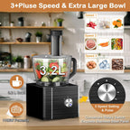 Food Processor 11-In-1 and Blender with Chopping Blending