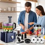 Food Processor 11-In-1 and Blender with Chopping Blending