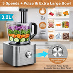Food Processor 11-In-1 and Blender with Chopping Blending