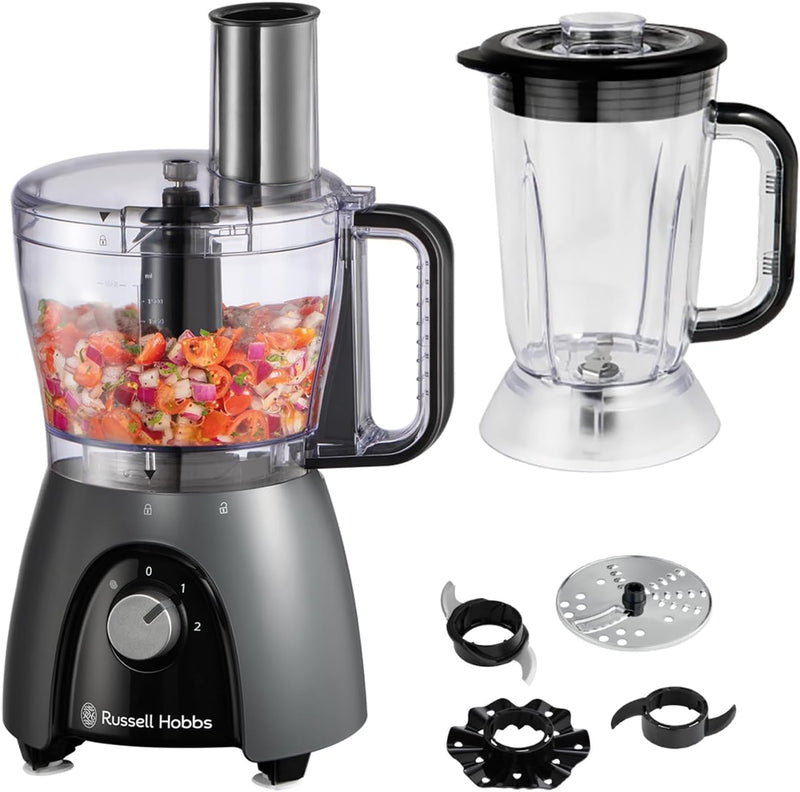 Food Processor 900W Peak Power Matte Finish