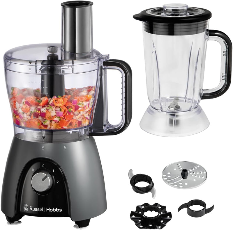 Food Processor 900W Peak Power Matte Finish