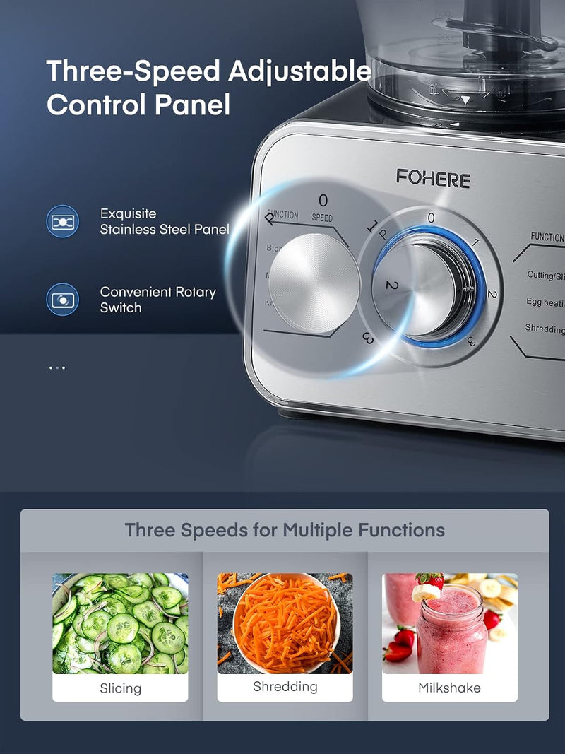 Food Processor and Blender 1100W