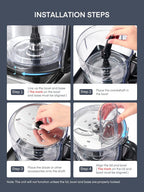 Food Processor and Blender 1100W