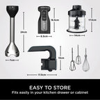 Foodi 2-In-1 Hand Blender Mixer Food Processor
