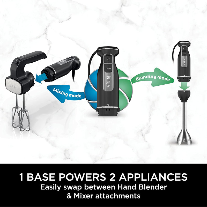 Foodi 2-In-1 Hand Blender Mixer Food Processor