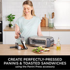 Foodi 3-In-1 Toaster Grill and Panini Press Stone