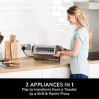 Foodi 3-In-1 Toaster Grill and Panini Press Stone