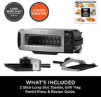 Foodi 3-In-1 Toaster Grill and Panini Press Stone