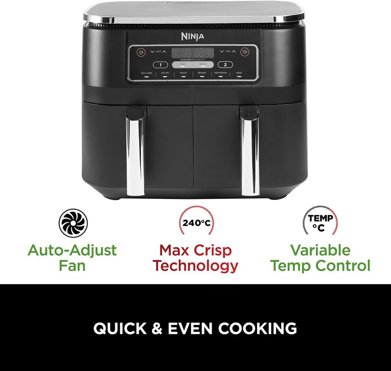 Foodi 6-In-1 Dual Zone 7.6L Air Fryer 2