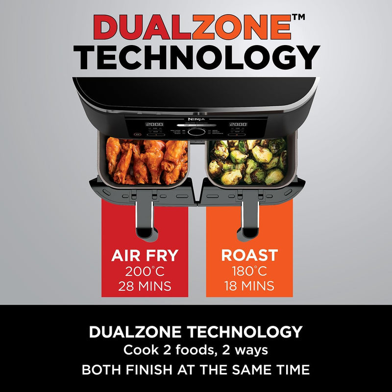 Foodi 6-In-1 Dual Zone 7.6L Air Fryer 2