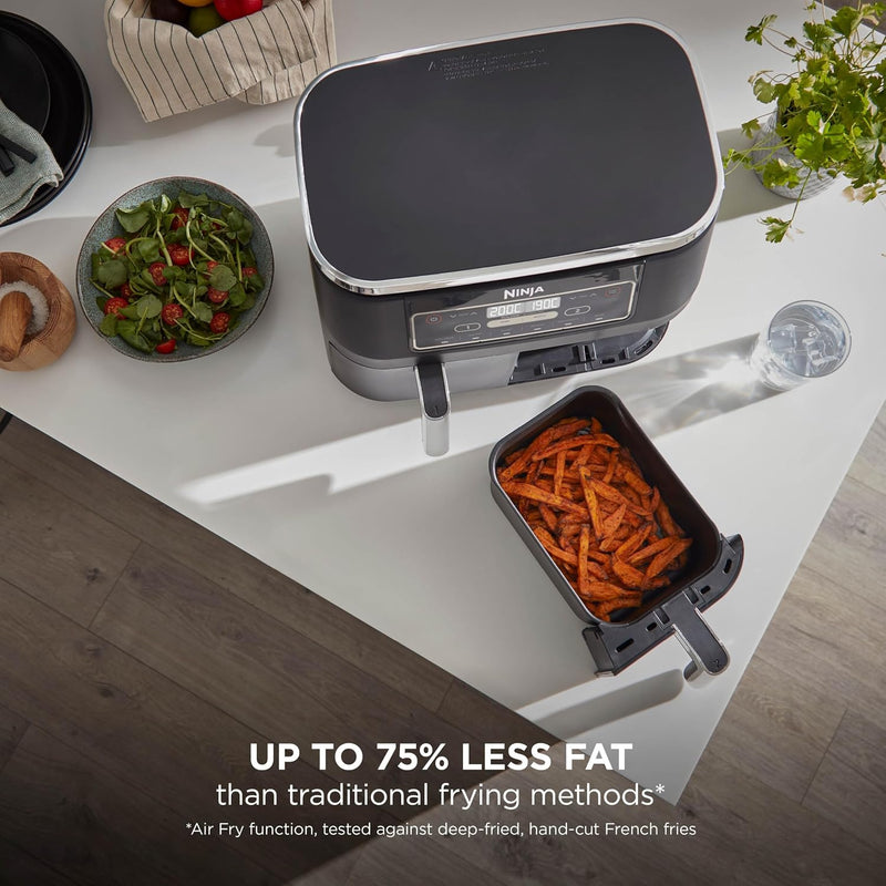 Foodi 6-In-1 Dual Zone 7.6L Air Fryer 2 Drawers