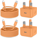 For Iphone Charger Fast Charge Pd 20W Apple (2Pack)