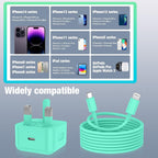 For Iphone Charger Fast Charge Pd 20W Apple (2Pack)