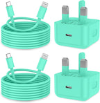 For Iphone Charger Fast Charge Pd 20W Apple (2Pack)