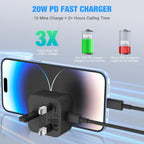 For Iphone Charger Fast Charge Pd 20W Apple (2Pack)