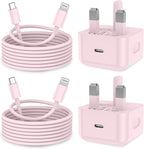 For Iphone Charger Fast Charge Pd 20W Apple (2Pack)