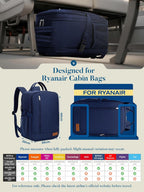 For Ryanair Cabin Bags Anti Theft Carry-Ons