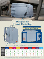 For Ryanair Cabin Bags Anti Theft Carry-Ons