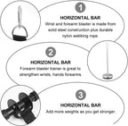 Forearm Wrist Roller Blaster Exercise Trainer Weight-Bearing