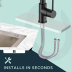 Forious LED Kitchen Tap Mixer Taps with Two
