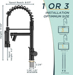 Forious LED Kitchen Tap Mixer Taps with Two