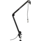 Frameworks Deluxe Desk-Mounted Broadcast Microphone Boom Stand