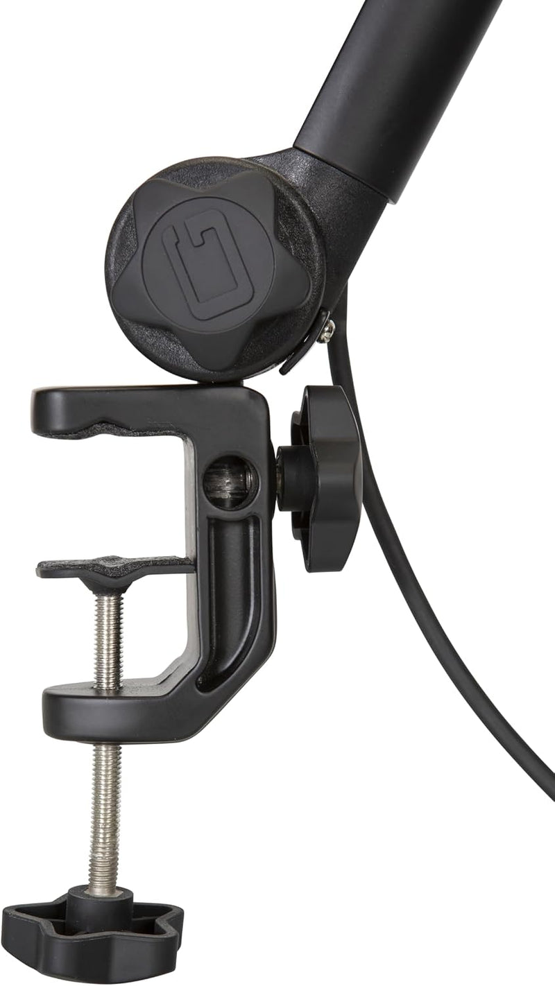 Frameworks Deluxe Desk-Mounted Broadcast Microphone Boom Stand