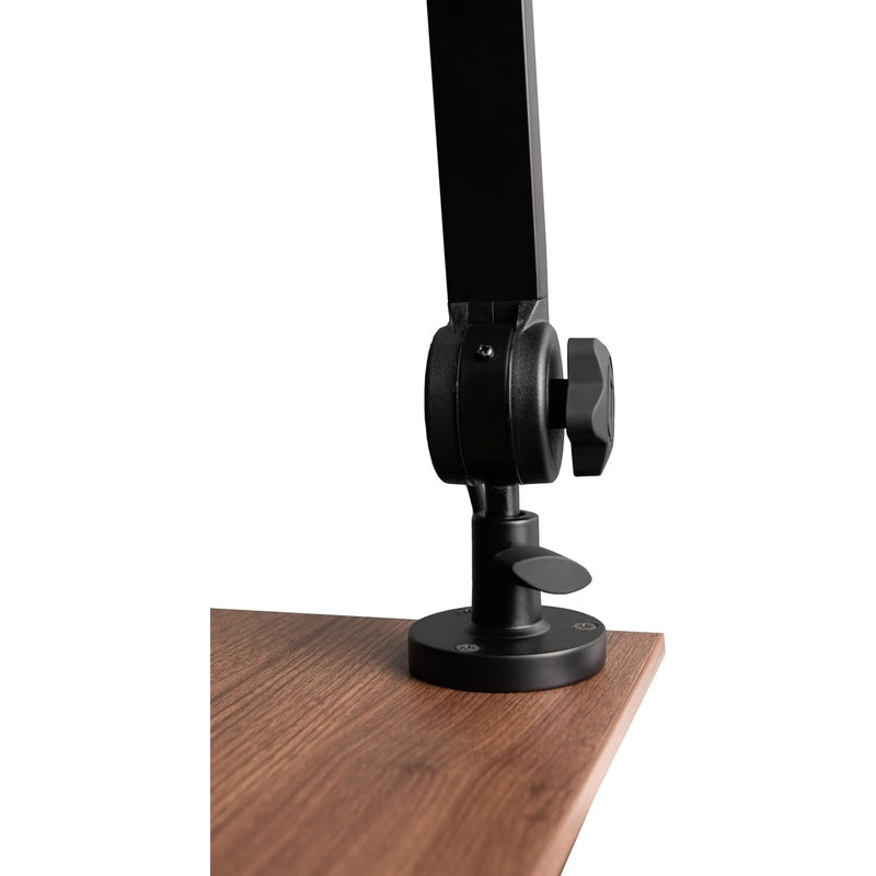 Frameworks Deluxe Desk-Mounted Broadcast Microphone Boom Stand