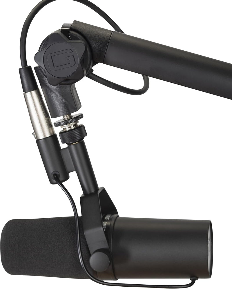 Frameworks Deluxe Desk-Mounted Broadcast Microphone Boom Stand