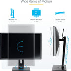 Free Standing Single Monitor Mount Up to 32in