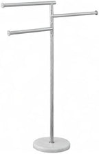 Free Standing Towel Holder Rail with Swivel Arms