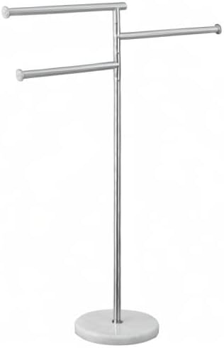 Free Standing Towel Holder Rail with Swivel Arms