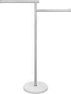 Free Standing Towel Holder Rail with Swivel Arms