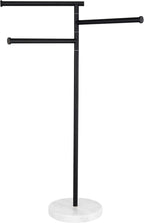 Free Standing Towel Holder Rail with Swivel Arms